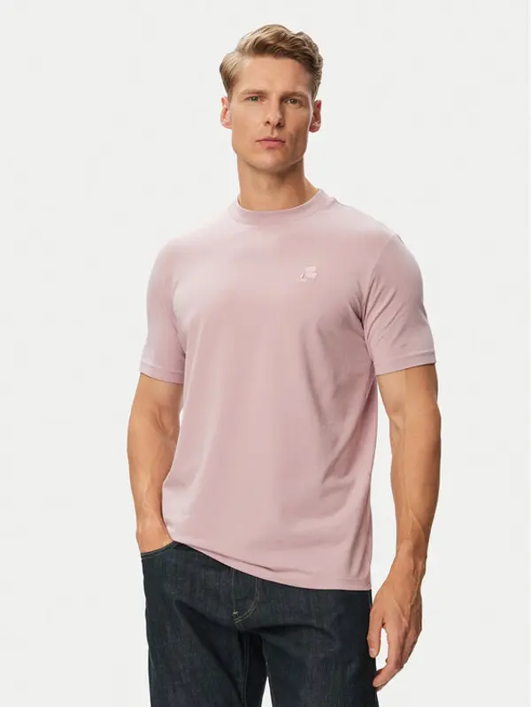 Karl Lagerfeld KARL LAGERFELD T-shirt 755750 563221 Ružičasta Regular Fit