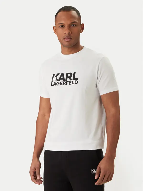 Karl Lagerfeld KARL LAGERFELD T-shirt 755780 500235 Bijela Regular Fit