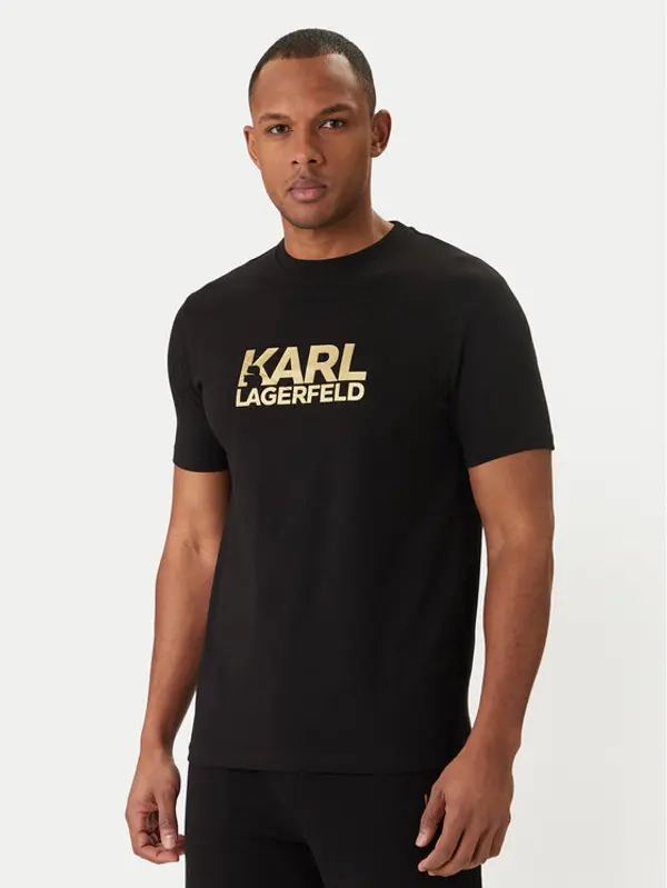 Karl Lagerfeld KARL LAGERFELD T-shirt 755780 500235 Crna Regular Fit