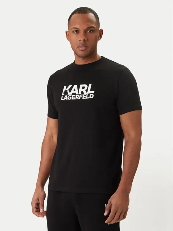 Karl Lagerfeld KARL LAGERFELD T-shirt 755780 500235 Crna Regular Fit