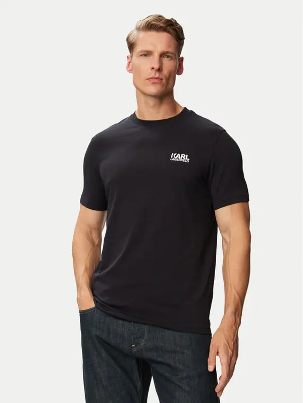 Karl Lagerfeld KARL LAGERFELD T-shirt 755781 563235 Tamnoplava Regular Fit