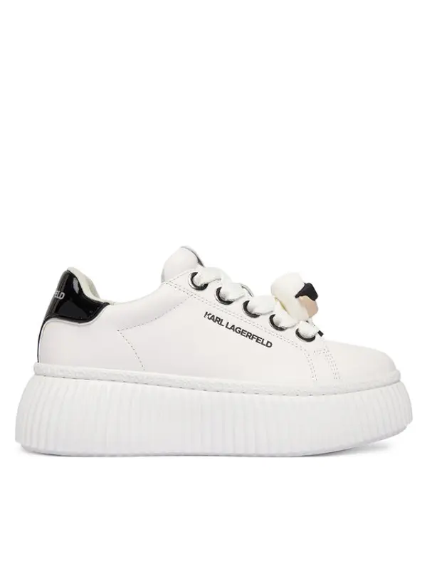 Karl Lagerfeld KARL LAGERFELD Tenisice Kreeper Lo KL42336T Bijela