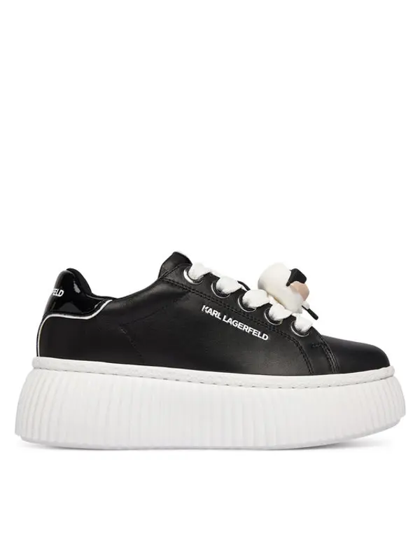 Karl Lagerfeld KARL LAGERFELD Tenisice Kreeper Lo KL42336T Crna