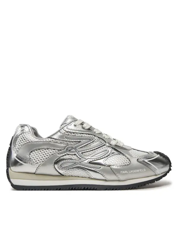 Karl Lagerfeld KARL LAGERFELD Tenisice Velocette KL63925 Srebrna