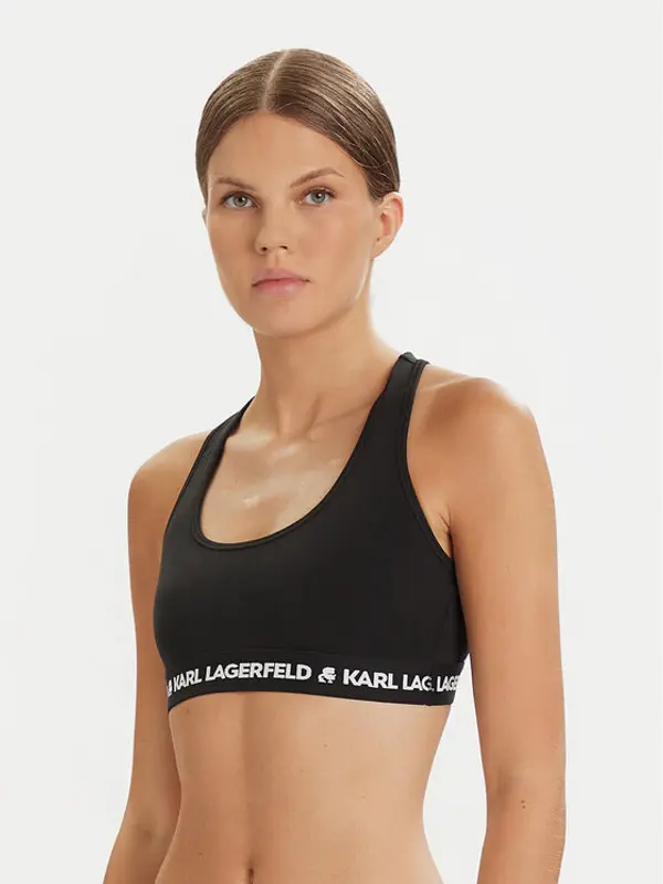 Karl Lagerfeld KARL LAGERFELD Top grudnjak A1W47007 Crna