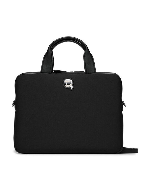 KARL LAGERFELD KARL LAGERFELD Torba za laptop 235W3262 Crna