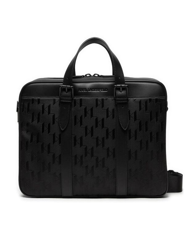 KARL LAGERFELD KARL LAGERFELD Torba za laptop 245M3017 Crna