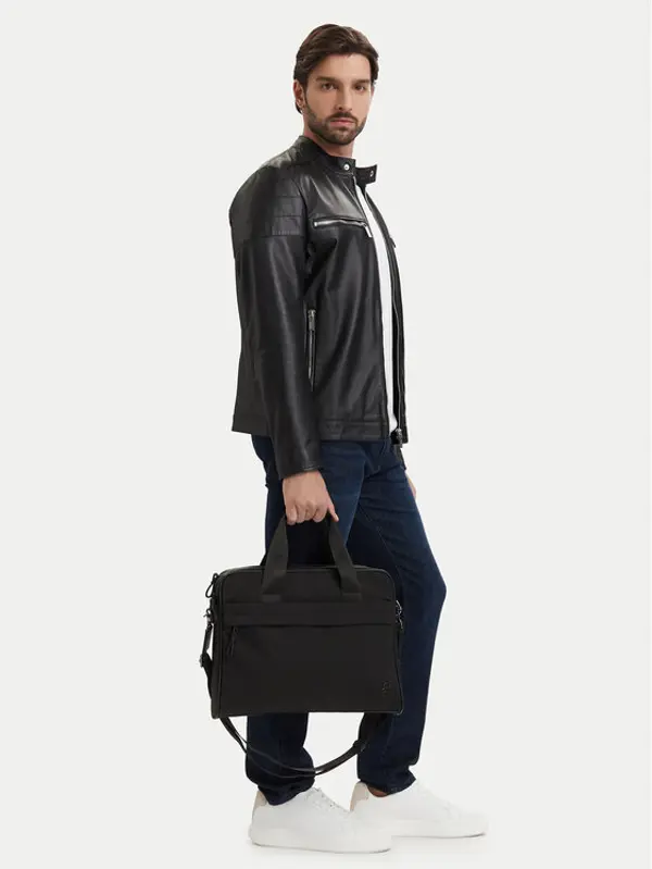 Karl Lagerfeld KARL LAGERFELD Torba za laptop A4M30191 Crna