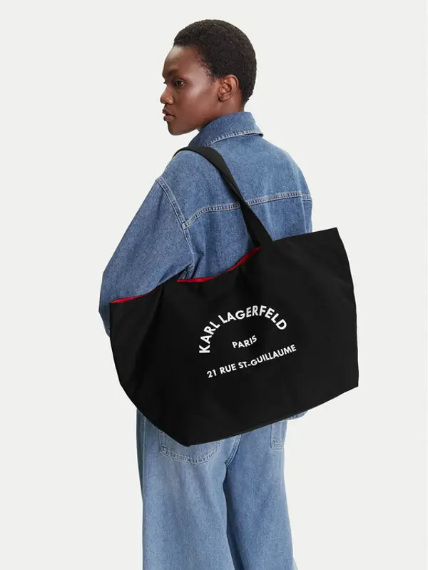 Karl Lagerfeld KARL LAGERFELD Torbica A1W50006 Crna