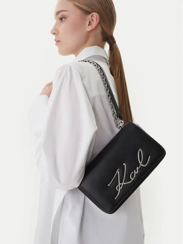 Karl Lagerfeld KARL LAGERFELD Torbica B1W30046 Crna