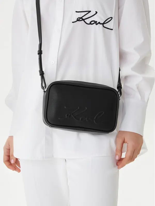 Karl Lagerfeld KARL LAGERFELD Torbica B1W30069 Crna
