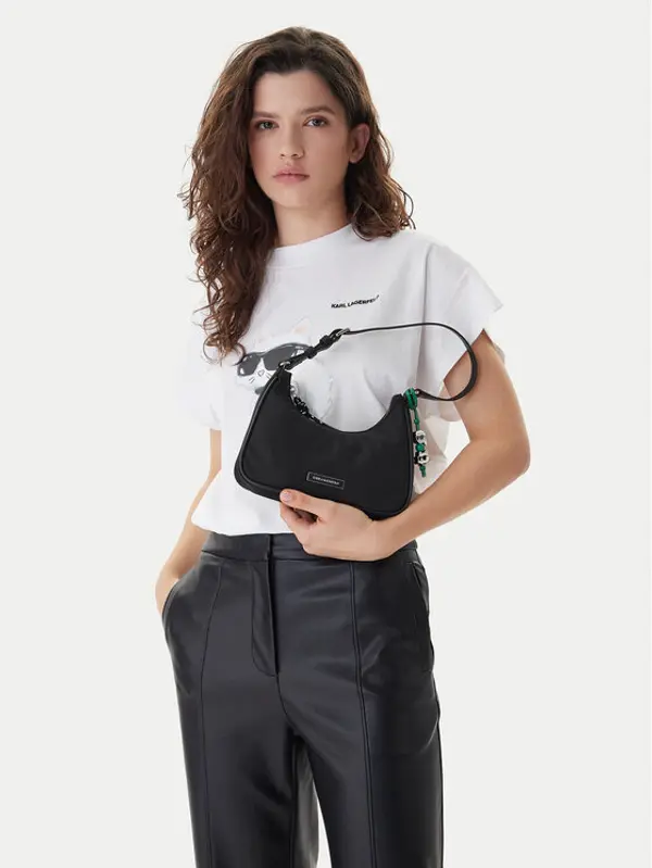 Karl Lagerfeld KARL LAGERFELD Torbica B1W32068 Crna