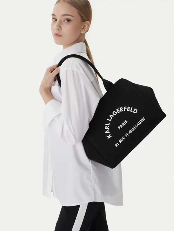 Karl Lagerfeld KARL LAGERFELD Torbica B1W50010 Crna