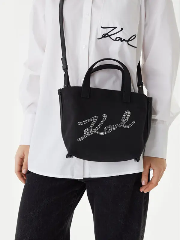 Karl Lagerfeld KARL LAGERFELD Torbica B1W50027 Crna