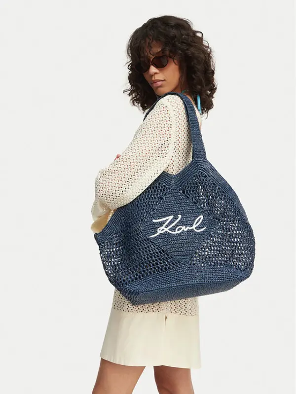 Karl Lagerfeld KARL LAGERFELD Torbica B2W46068 Tamnoplava