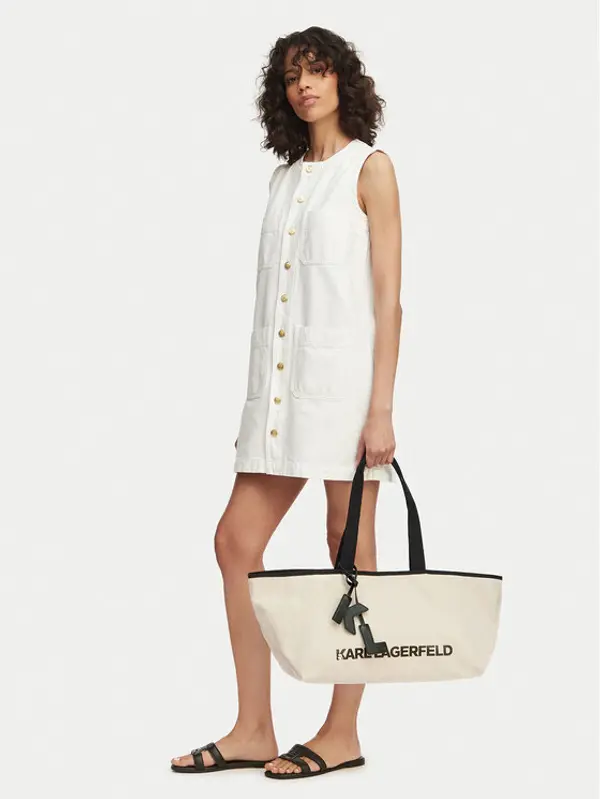 Karl Lagerfeld KARL LAGERFELD Torbica B2W50017 Svijetlo bež