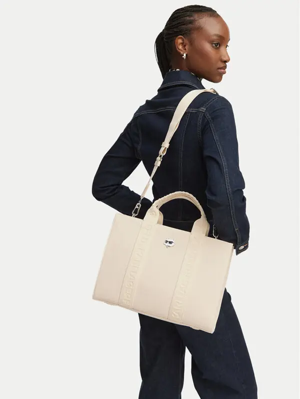 Karl Lagerfeld KARL LAGERFELD Torbica B2W50090 Krem