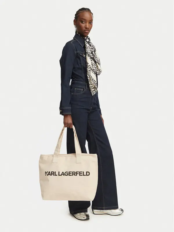 Karl Lagerfeld KARL LAGERFELD Torbica B2W50099 Krem