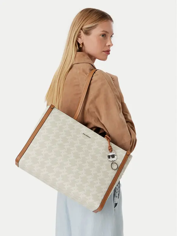 Karl Lagerfeld KARL LAGERFELD Torbica B3W30136 Krem