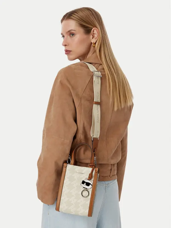 Karl Lagerfeld KARL LAGERFELD Torbica B3W30139 Krem