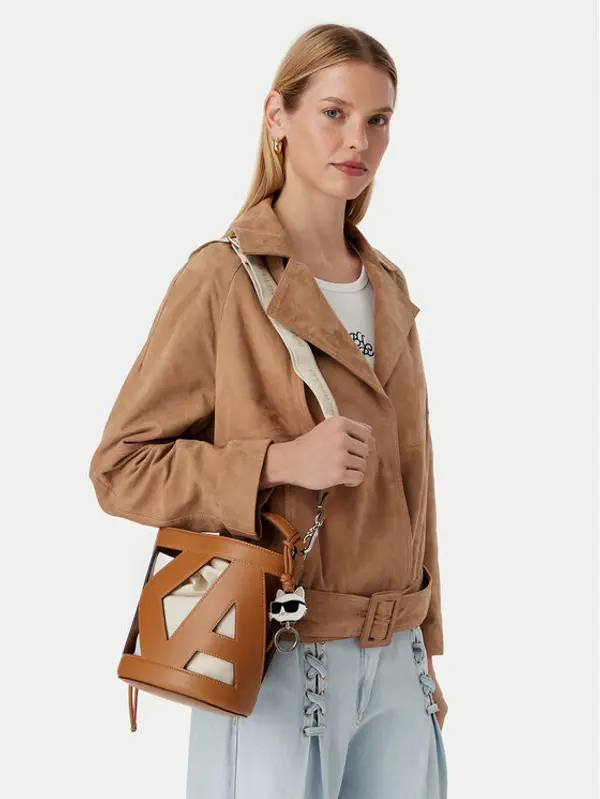 Karl Lagerfeld KARL LAGERFELD Torbica B3W30142 Krem