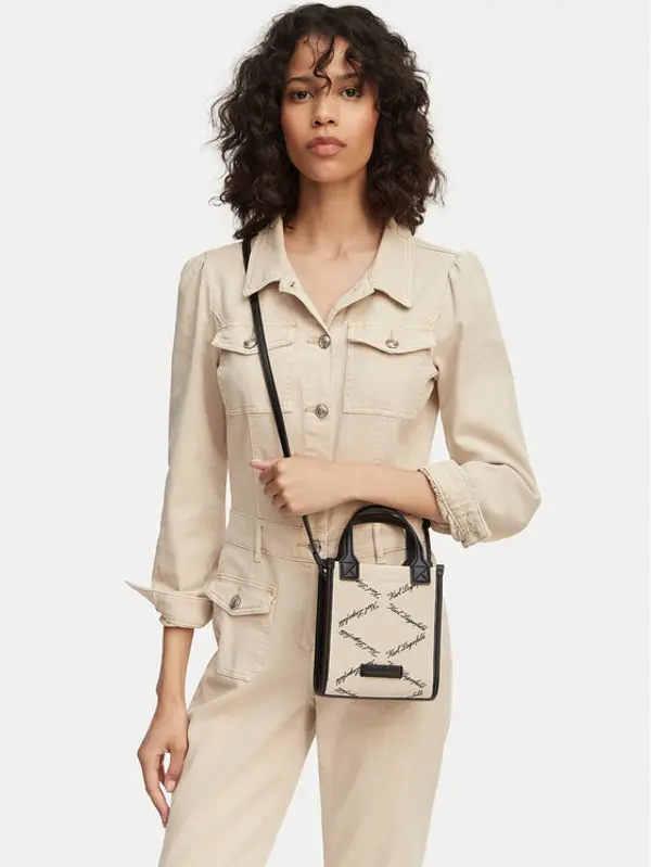 Karl Lagerfeld KARL LAGERFELD Torbica Ville B2W30278 Bež