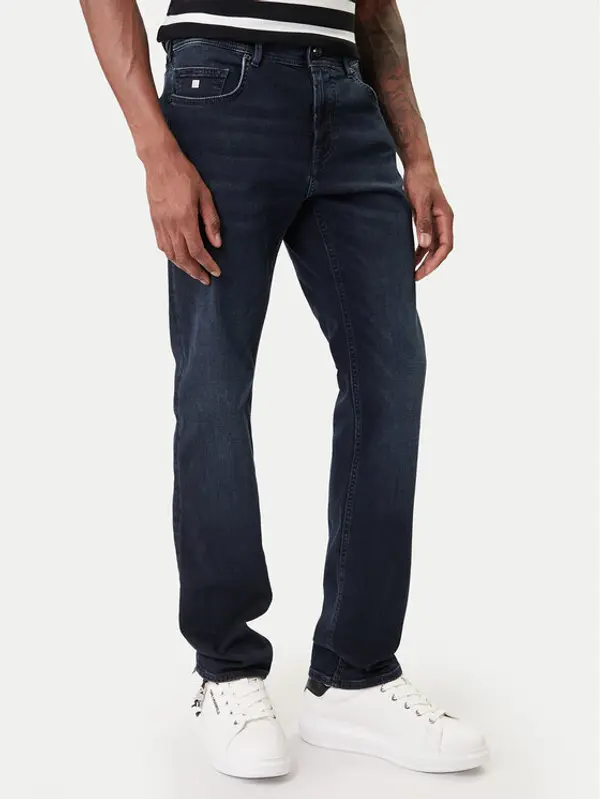 Karl Lagerfeld KARL LAGERFELD Traperice 265501 500844 Tamnoplava Slim Fit