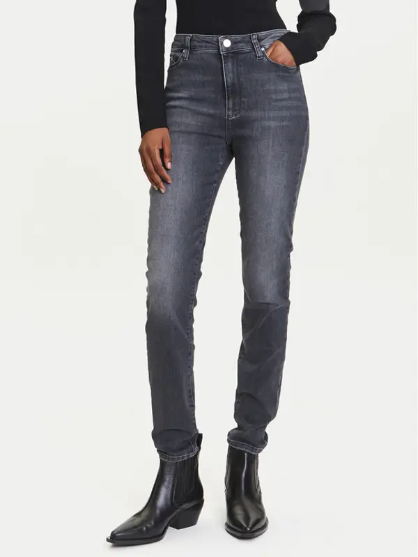 Karl Lagerfeld KARL LAGERFELD Traperice A3W10016 Siva Skinny Fit