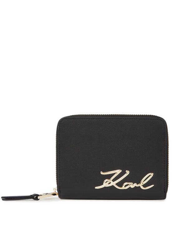 KARL LAGERFELD KARL LAGERFELD Veliki ženski novčanik 240W3202 Crna