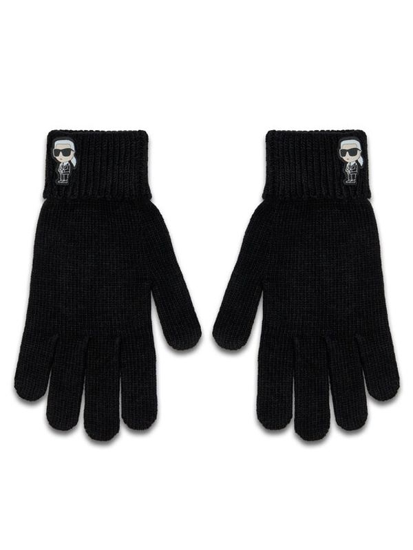 KARL LAGERFELD KARL LAGERFELD Ženske rukavice 236W3608 Crna