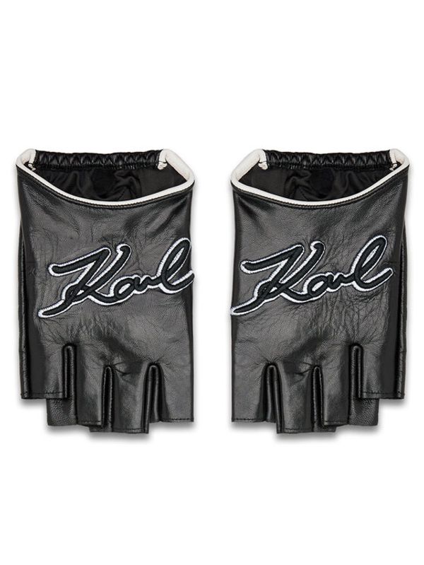 KARL LAGERFELD KARL LAGERFELD Ženske rukavice 245W3602 Crna