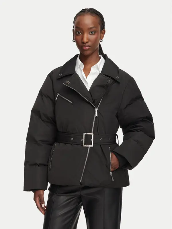 Karl Lagerfeld KARL LAGERFELD Zimska jakna B3W15028 Crna Regular Fit
