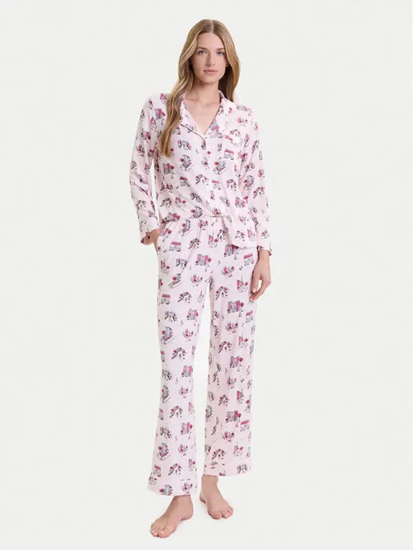 Kate Spade Kate Spade Pidžama KSI82756 Ružičasta Relaxed Fit