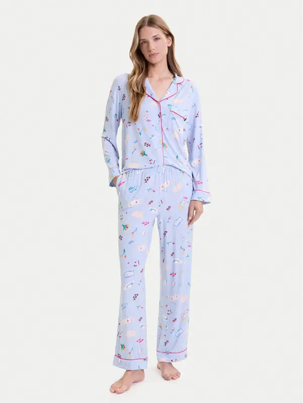 Kate Spade Kate Spade Pidžama KSI82756 Šarena Relaxed Fit