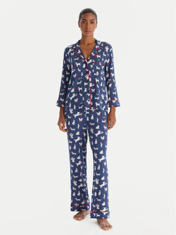 Kate Spade Kate Spade Pidžama KSI82772 Plava Regular Fit