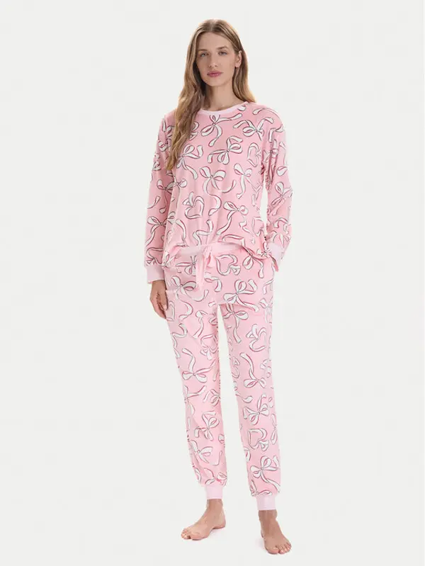Kate Spade Kate Spade Pidžama KSI92767F Ružičasta Regular Fit