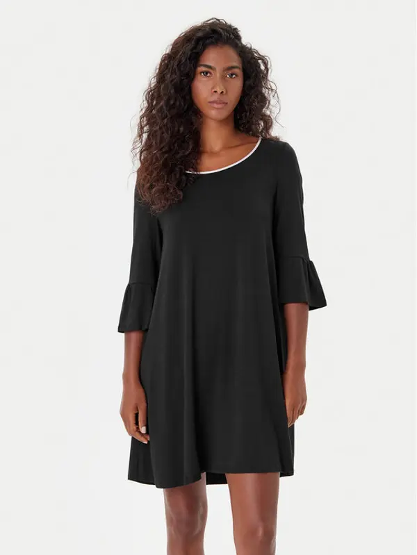 Kate Spade Kate Spade Spavaćica KSI51506 Crna Relaxed Fit