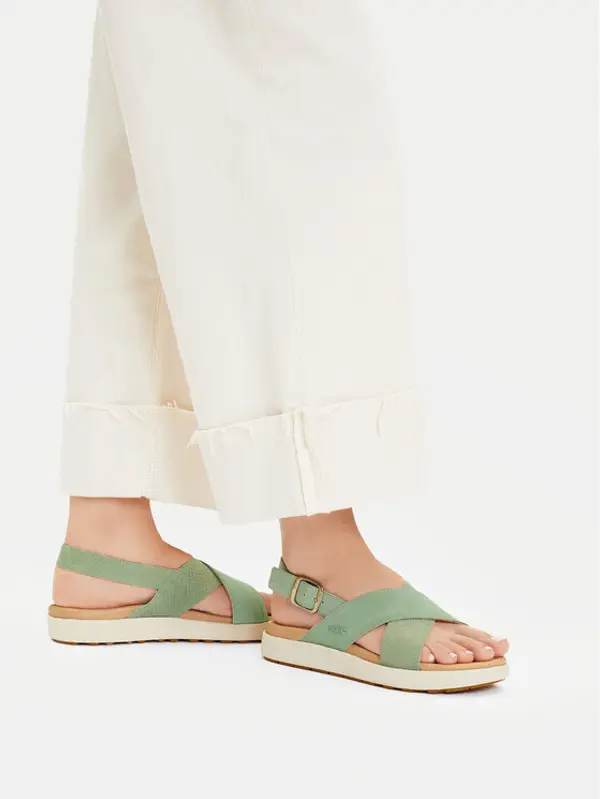 Keen Keen Sandale Elle Luxe Cross Strap 1030525 Zelena