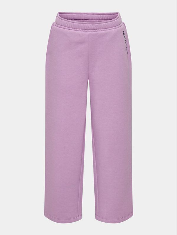 Kids ONLY Kids ONLY Donji dio trenerke Ginny 15313528 Ljubičasta Wide Leg