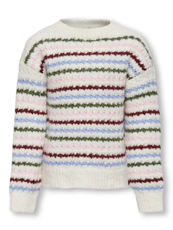 Kids ONLY Kids ONLY Džemper 15276106 Écru Regular Fit