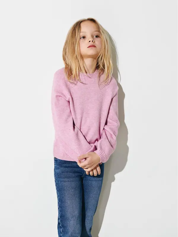 Kids ONLY Kids ONLY Džemper Lesly 15246166 Ružičasta Regular Fit
