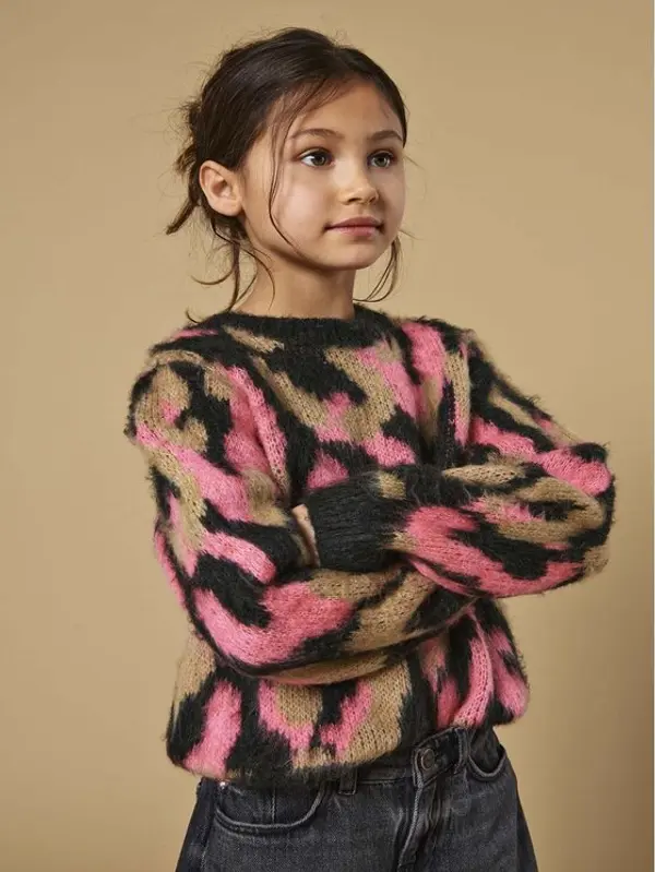 Kids ONLY Kids ONLY Džemper Wild 15329326 Šarena Regular Fit