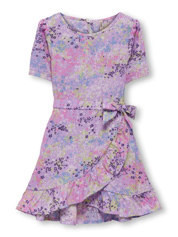 Kids ONLY Kids ONLY Haljina 15296796 Ljubičasta Regular Fit