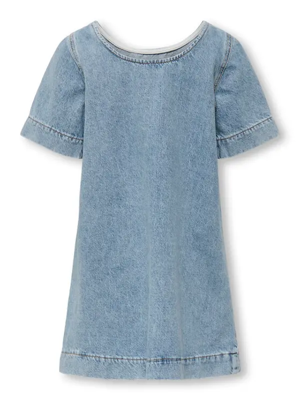 Kids ONLY Kids ONLY Jeans haljina Gigi 15345148 Plava Loose Fit