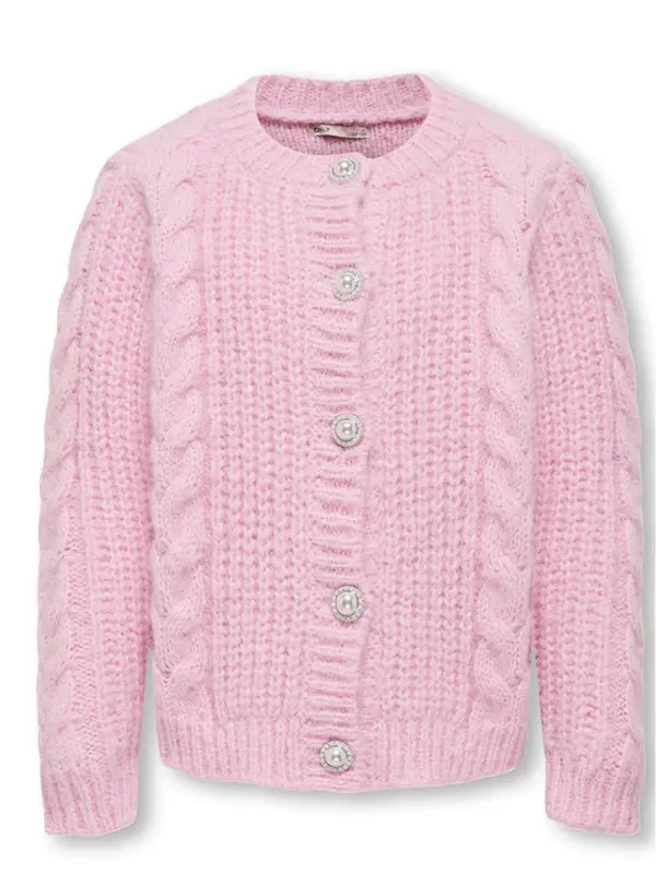 Kids ONLY Kids ONLY Kardigan 15296423 Ružičasta Regular Fit