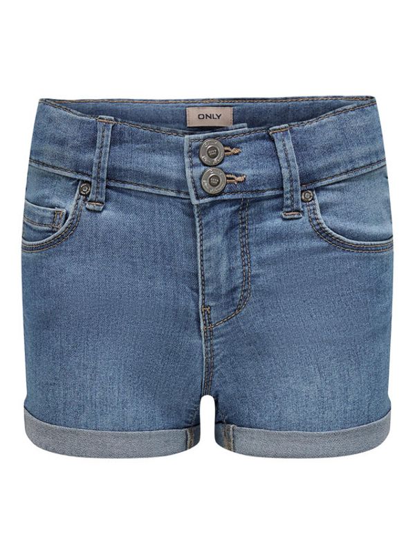 Kids ONLY Kids ONLY Kratke hlače 15280992 Plava Skinny Fit