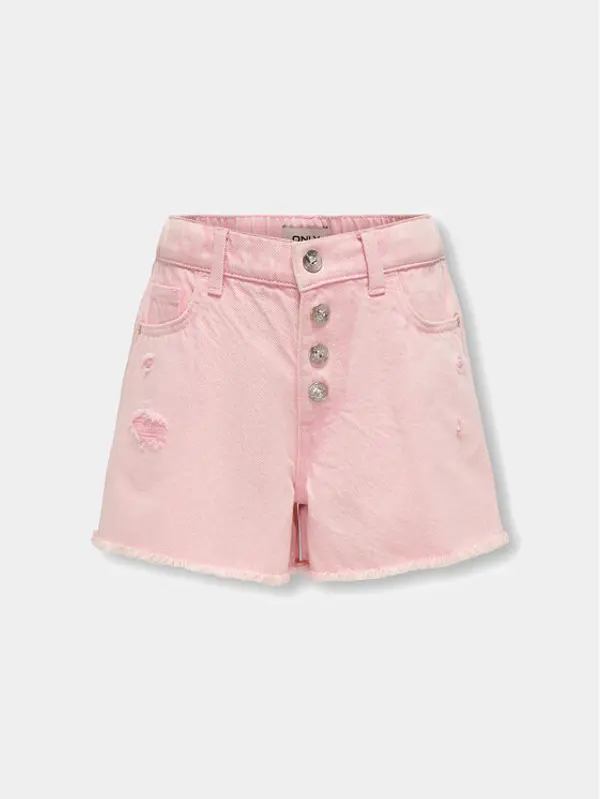 Kids ONLY Kids ONLY Kratke traperice Petra 15321867 Ružičasta Regular Fit