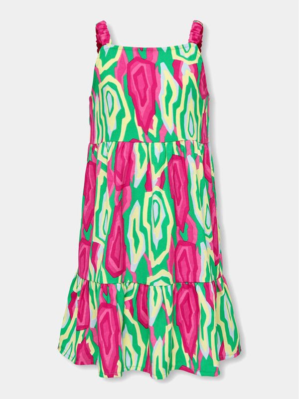 Kids ONLY Kids ONLY Ljetna haljina Sia 15320288 Šarena Regular Fit