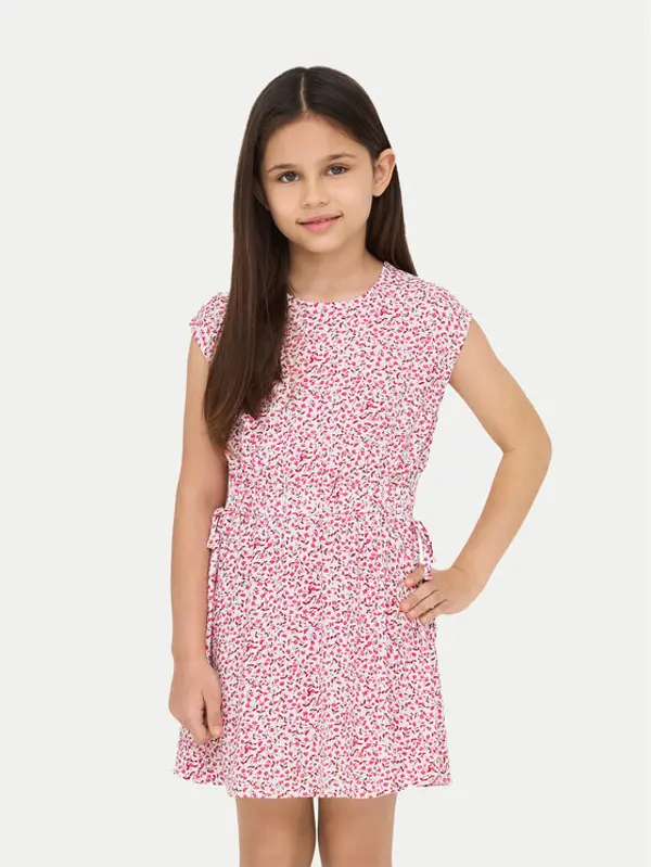 Kids ONLY Kids ONLY Ljetna haljina Zalina 15350020 Ružičasta Regular Fit