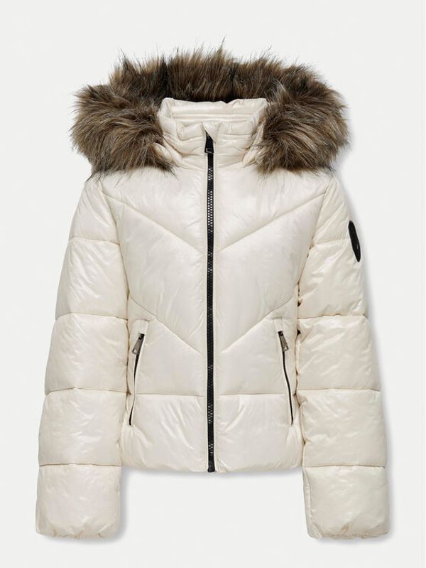 Kids ONLY Kids ONLY Pernata jakna 15324041 Bež Regular Fit